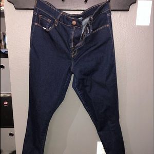 Old navy dark blue jeans